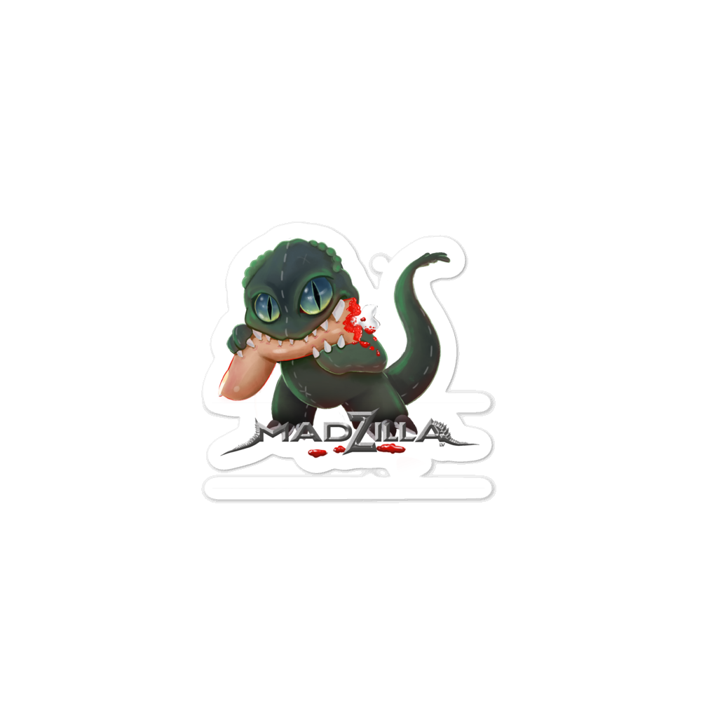 Baby Madzilla Bubble-free stickers