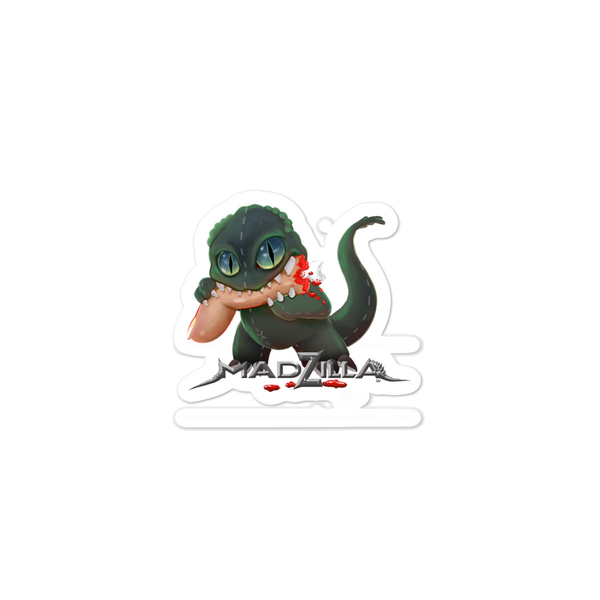 Baby Madzilla Bubble-free stickers